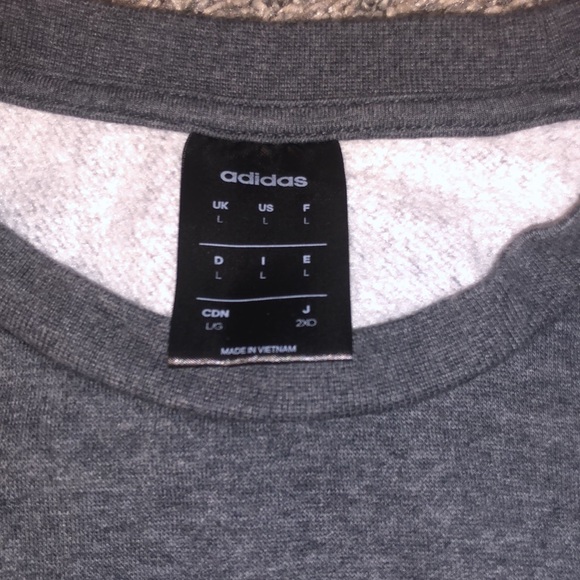 Adidas crewneck yellow and grey - Picture 2 of 3